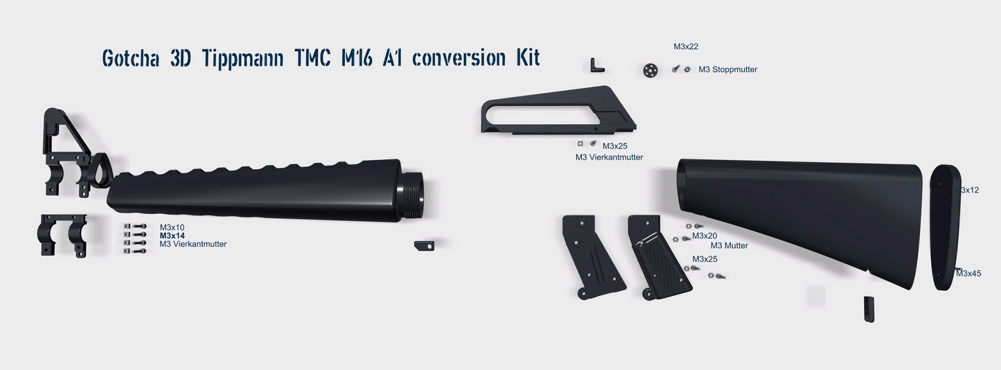 M16 A1 TMC conversion kit DOWNLOAD only