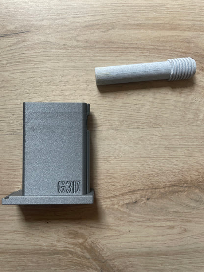 Test-Magazinadapter um Trommelmagazine zu testen