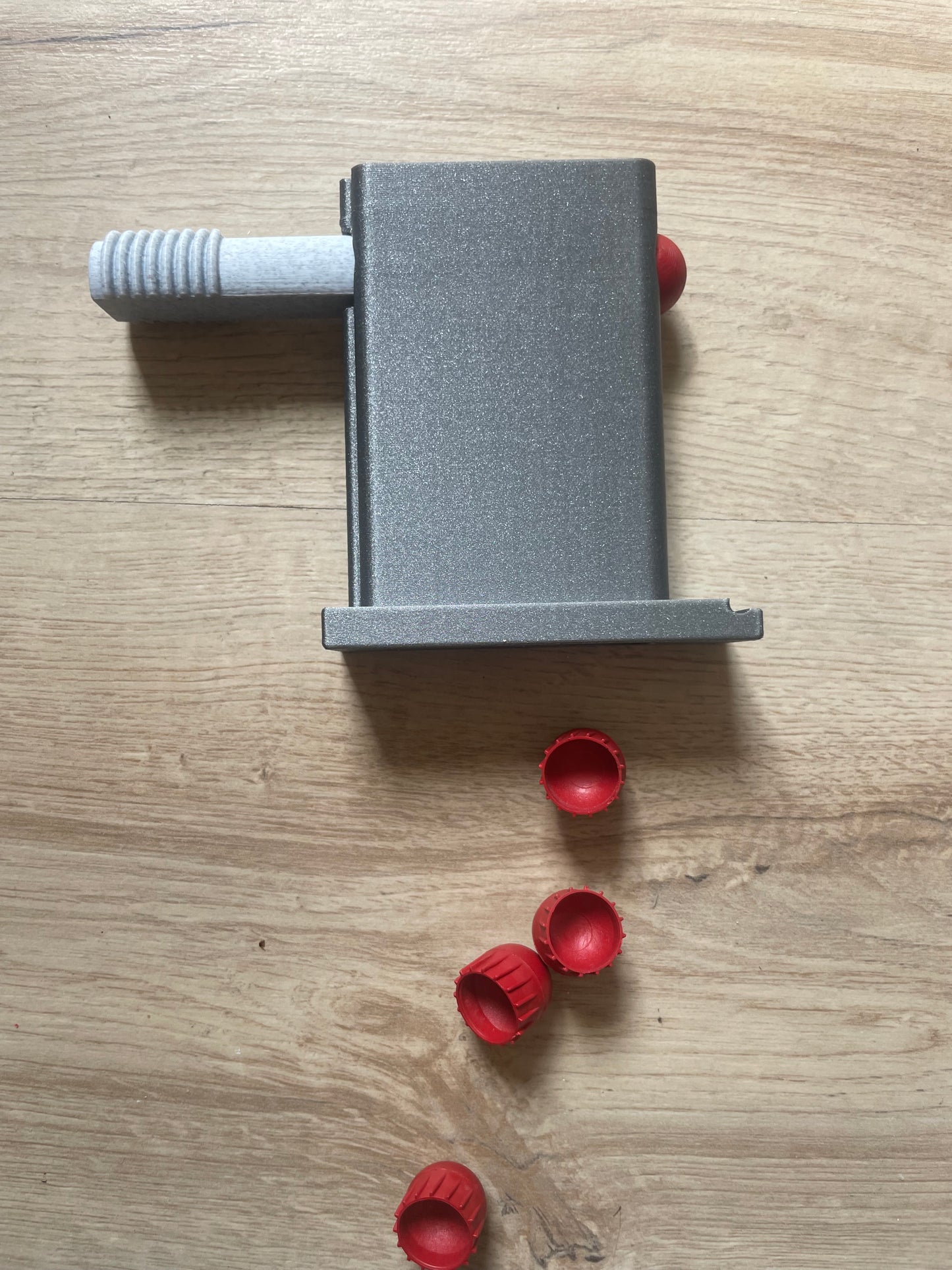 Test-Magazinadapter um Trommelmagazine zu testen