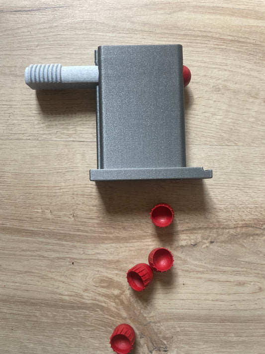 Test-Magazinadapter um Trommelmagazine zu testen